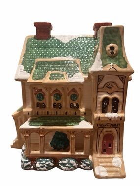 Department 56 Christmas Original Snow Village Ramsey Hill House #50679